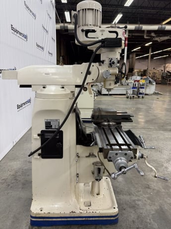 Birmingham #BPS-1649, vertical mill, 9" x49" table, Acu-Rite 2-Axis digital read out, X-Axis power feed, R8 - Image 9