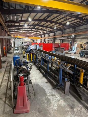 Peddinghaus #Ocean-Clipper-APDS-613/1B, CNC angle line, 6" x 6" x 5/8", 75 ton punch, 100 ton shear, Siemens - Image 6