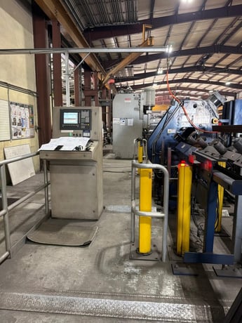 Peddinghaus #Ocean-Clipper-APDS-613/1B, CNC angle line, 6" x 6" x 5/8", 75 ton punch, 100 ton shear, Siemens - Image 7