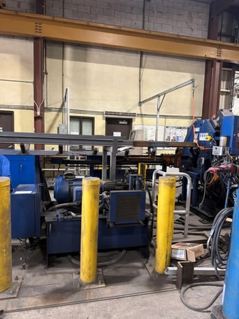 Peddinghaus #Ocean-Clipper-APDS-613/1B, CNC angle line, 6" x 6" x 5/8", 75 ton punch, 100 ton shear, Siemens - Image 8