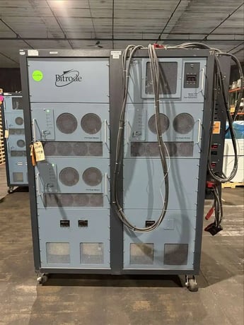 Bitrode, battery module assembly & testing equipment package, (4) #FTV4-300/50-12 life cycle testers, OCV - Image 8