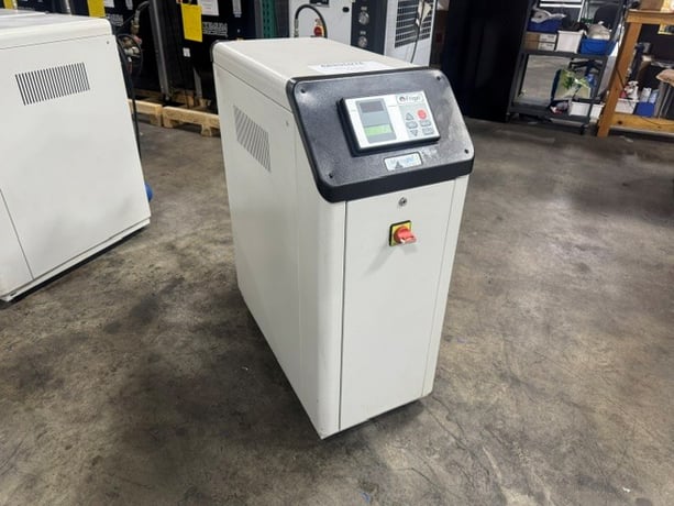6 KW Frigel #RCM60/6HP, chiller & temperature controller, 3.5 ton, 3 HP pump, 40 GPM @ 40 psi, 460 V., 23°F - Image 1