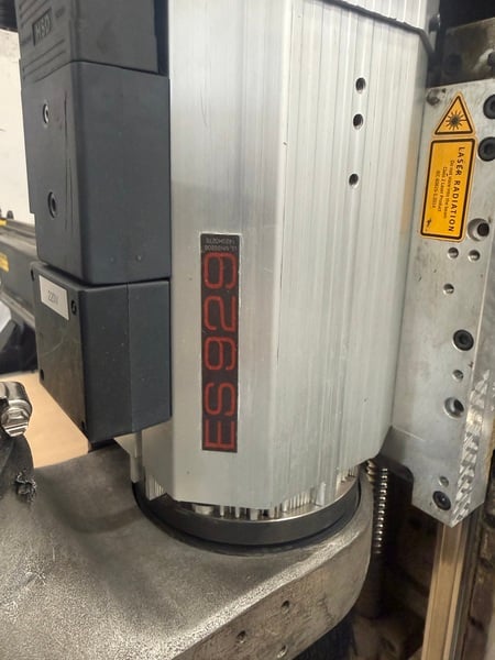 Multicam 5000 Series, CNC Router, 5' x20', ES-929 spindle, vacuum table, 20 HP, 12 tool, rotary changer, 2016 - Image 3