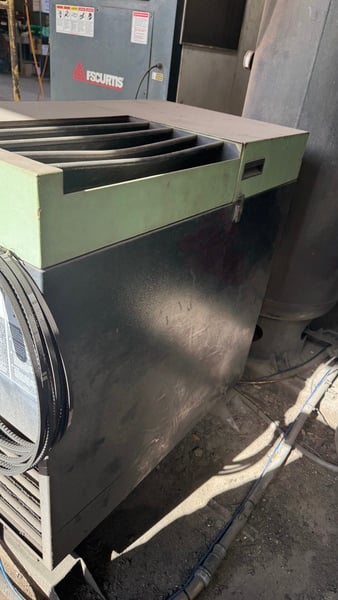100 cfm, 125 psig, Sullair #ST1109, Rotary Screw Air Compressor, 15 HP - Image 3