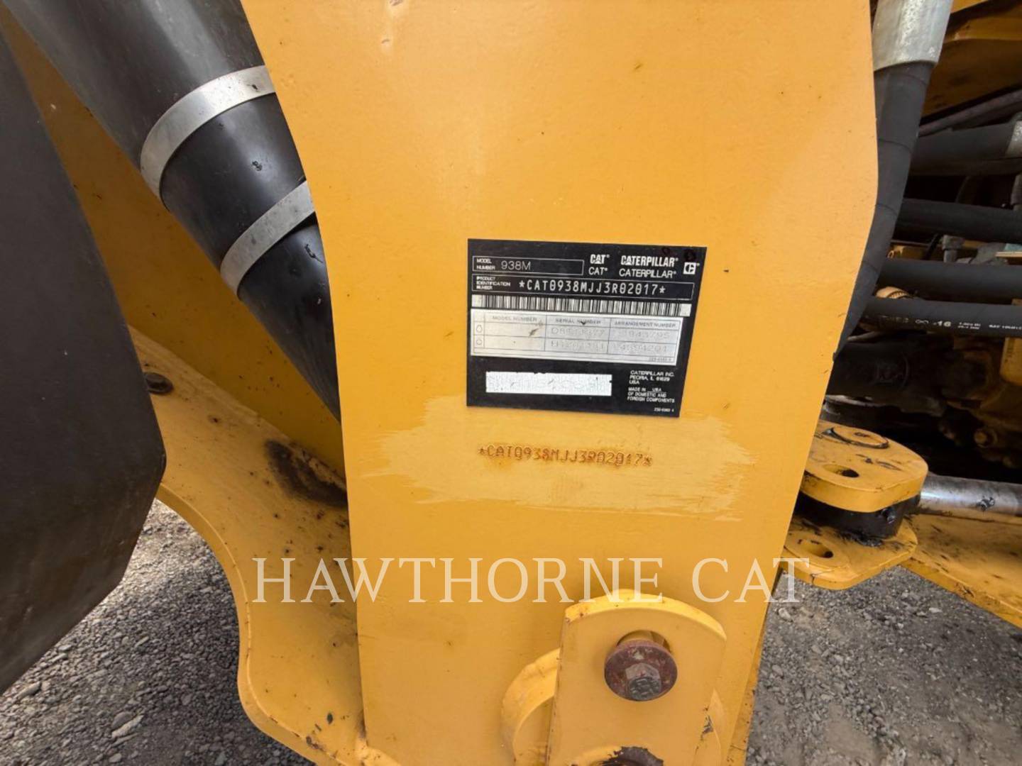 Cat 938M, Wheel Loader, 3438 hours, S/N: J3R02017, 2016 - Image 6