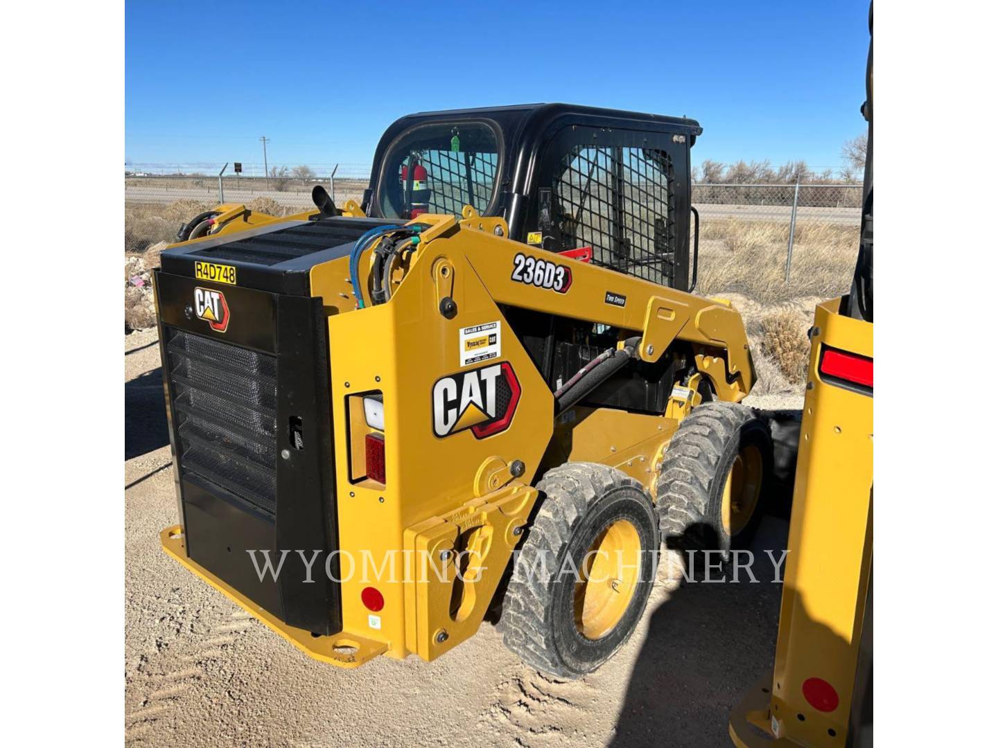 Cat 236D3, Skid Steer Loader, 4 hours, S/N: R4D00748, 2024 - Image 3