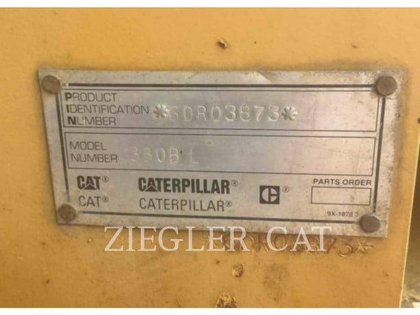 Caterpillar 330BL, Excavator, 13083 hours, S/N: 6DR03873, 2000 - Image 6
