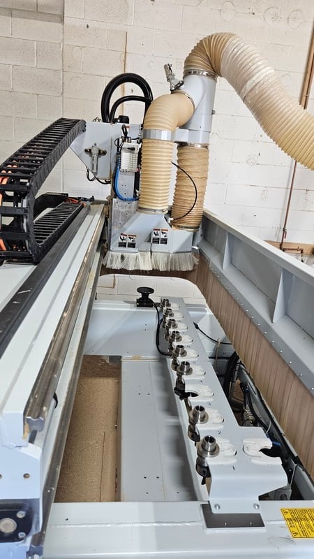 Homag #Optimat-NBP084/Vantech-510, CNC Flat Table Nesting Router, 5' x 10' table, 13.4 HP spindle, phenolic - Image 3