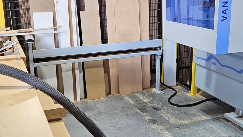 Homag #Optimat-NBP084/Vantech-510, CNC Flat Table Nesting Router, 5' x 10' table, 13.4 HP spindle, phenolic - Image 5