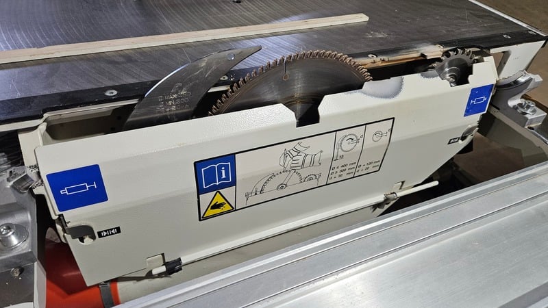 SCM #Nova-SI-400, Sliding Table Saw, cast iron work table, anodized aluminum sliding table, adjustable - Image 2