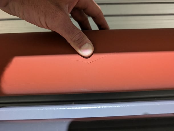 65" Royal Sovereign #RSC-6500H, Hot Laminator, 25 FPM, damaged roller - Image 3