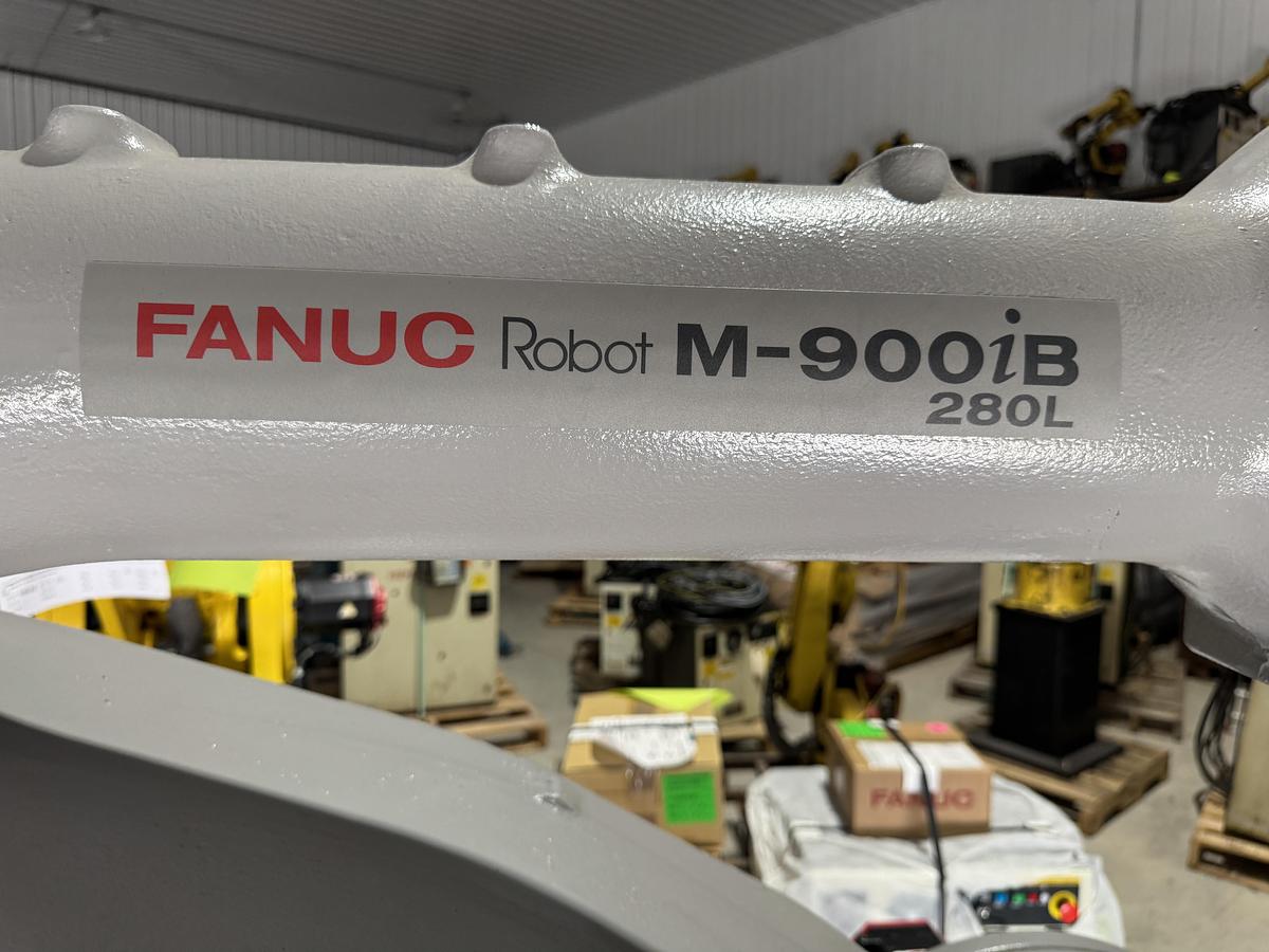 Fanuc, M-900iB/280L, 6-Axis robot, 280 Kg payload, 122.17" reach, teach pendant, R-30iB controller, 2016 - Image 2