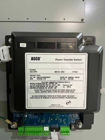 3000 Amp. ASCO #G3ADUSA33000NGXM, automatic transfer switch, 480 Volts, 3PH, Nema 3R - Image 5