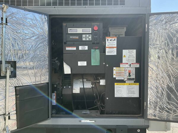 50 KW Generac #SD050, Diesel Generator Set, 120/240 Volts, 1800 RPM, sound attenuated enclosure, 1PH, 2014 - Image 7