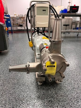 MasoSine, Sanitary Sine Pump, Nord gear reducer, 3.31:1 ratio, ABB variable frequency drive, 2023, (3 - Image 4