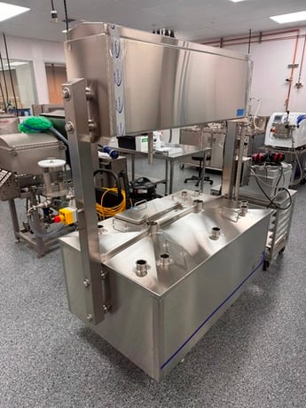 1,000 lb. Qualtech, Jacketed Pasteurizing Cheese Vat, 70 psig water max. jacket pressure, 2023 - Image 2