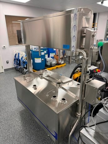 1,000 lb. Qualtech, Jacketed Pasteurizing Cheese Vat, 70 psig water max. jacket pressure, 2023 - Image 3
