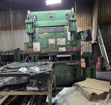 60 Ton, Cincinnati #60-CBII-x-4, Hydraulic Press Brake, 6' overall die surface, 54" between housings, 17" - Image 1