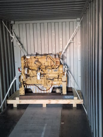 800 HP Caterpillar #C18, Industrial Diesel Engine, 1800-2100 RPM, 8000 hours, 2008 - Image 1