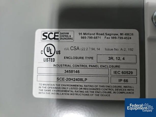 SCE, Control panel, Enclosure Type 3R, 12, 4, IP66 - Image 2