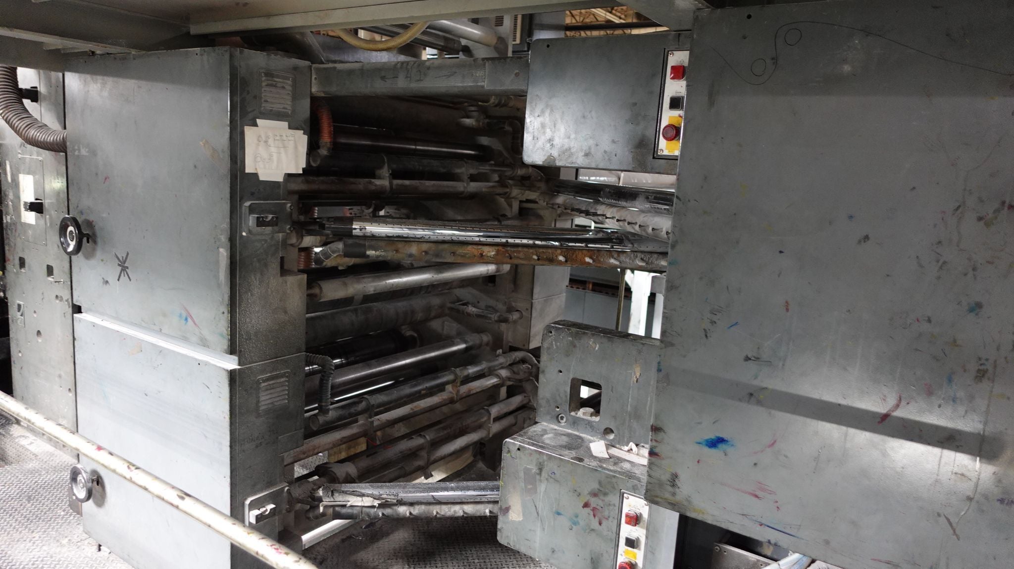 Heidelberg #JF-50, double web combo folder, 22.75" cutoff, 38" web, 50000 impressions, 4 & 8 page, 2000 - Image 5
