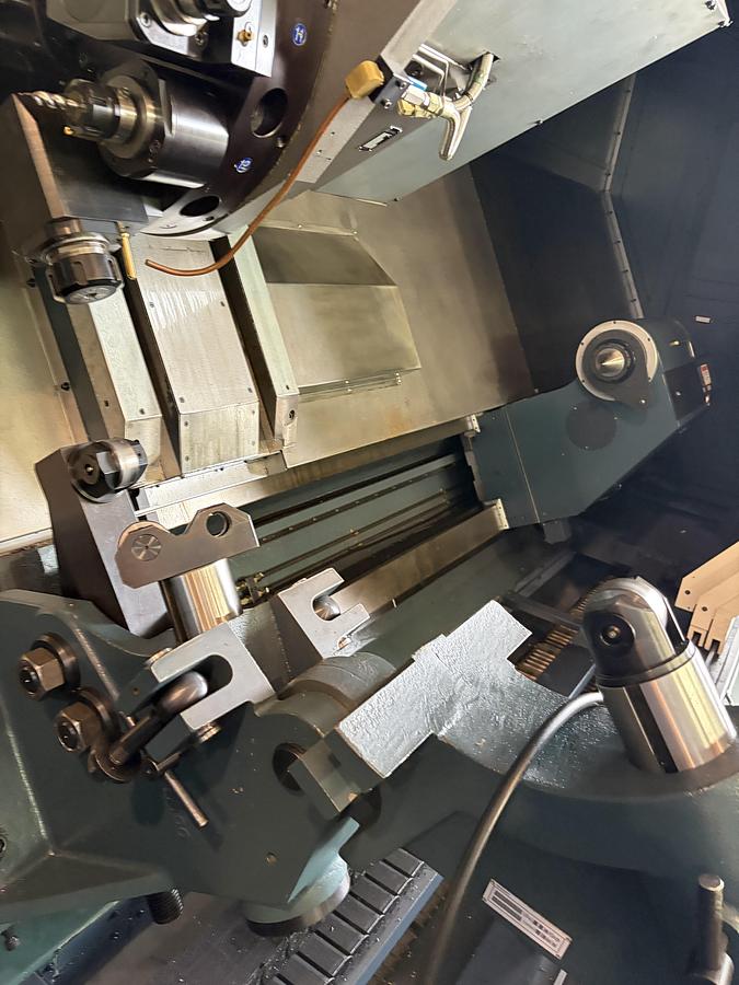 Johnford #ST160-BMCY, CNC Slant Bed Lathe, 36.2" swing, 27.6" swing over cross slide, 12" chuck, 4.6" bar - Image 4