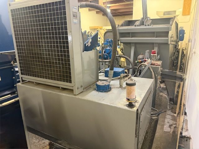 SSI #1600H, shear shredder, 36" x 50" cutting chamber, hydraulically driven, 2" refaced knives, slow speed - Image 10