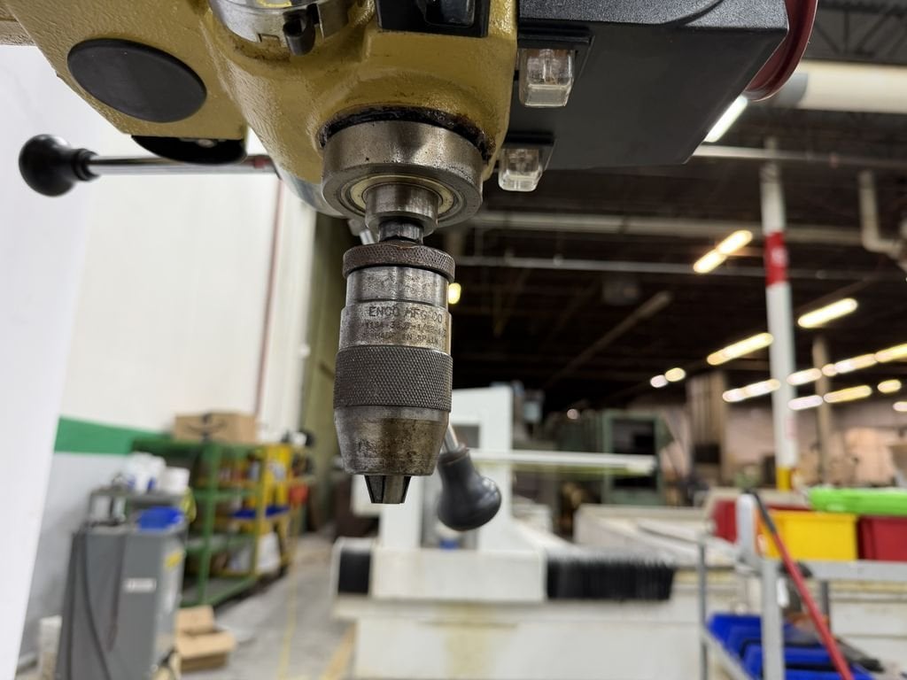 18" Powermatic #2800, variable speed drill press, 400-3000 RPM, digital RPM readout, 1 HP, 115 V., 1 Ph., 2009 - Image 9