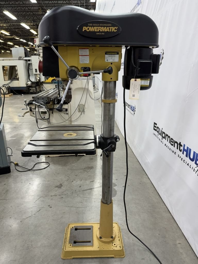 18" Powermatic #2800, variable speed drill press, 400-3000 RPM, digital RPM readout, 1 HP, 115 V., 1 Ph., 2009 - Image 10