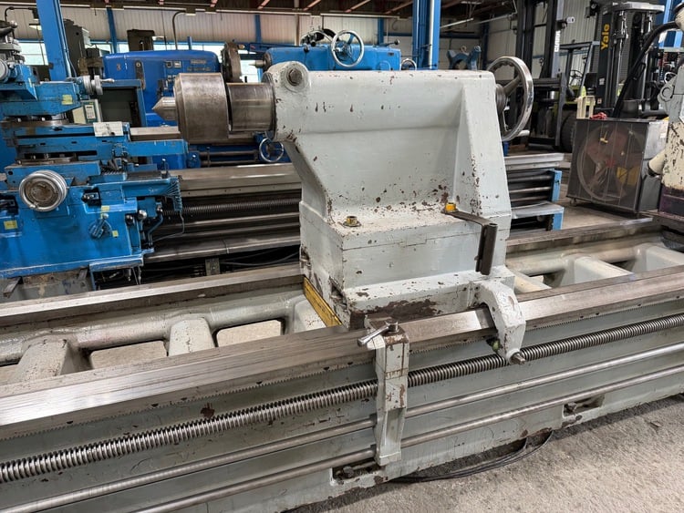 57" x 324" Geminis #GE1400, engine lathe, 42" swing over cross slide, 72" swing in gap, 4-1/4" spindle hole - Image 6