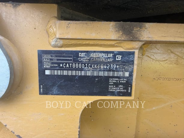 Caterpillar D1-12, 1620 hours, S/N: XKF04239, 2023 - Image 6