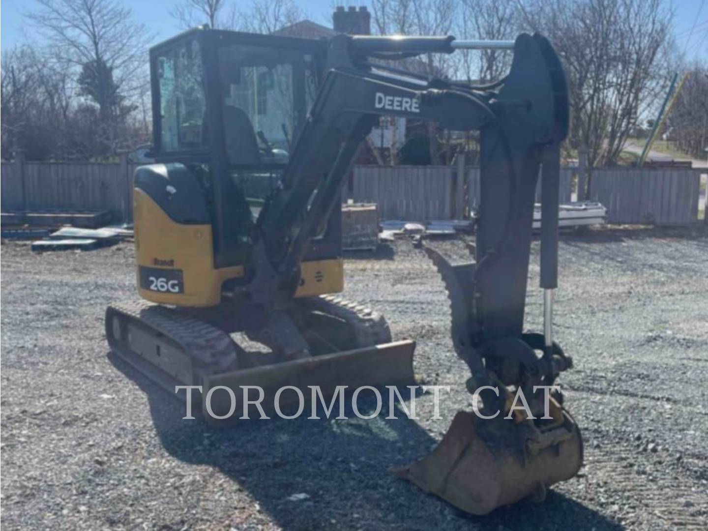 Deere & Co. 26G, Mini Excavator, 904 hours, S/N: 1FF026GXEKK264527, 2019 - Image 8