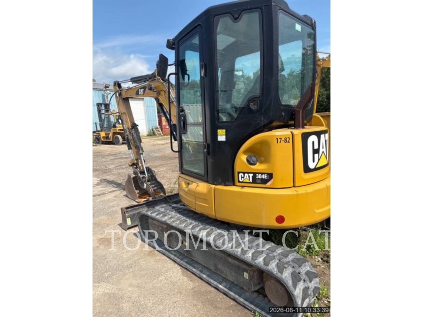 Cat 304E2, Mini Excavator, 1834 hours, S/N: ME402640, 2017 - Image 4