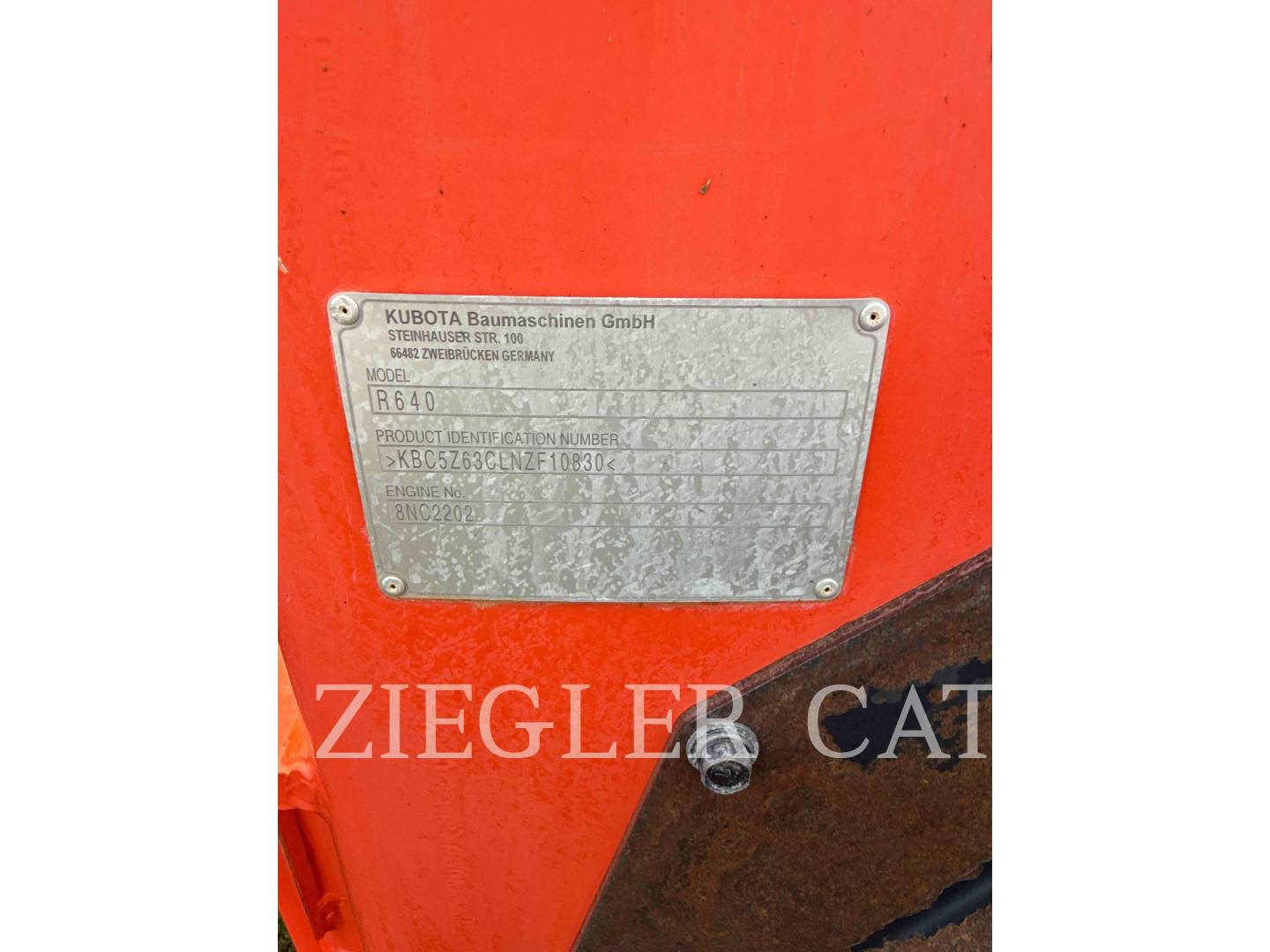 Kubota Tractor Corporation 640, Wheel Loader, 10160 hours, S/N: KBC5Z63CLNZF10830, 2021 - Image 6