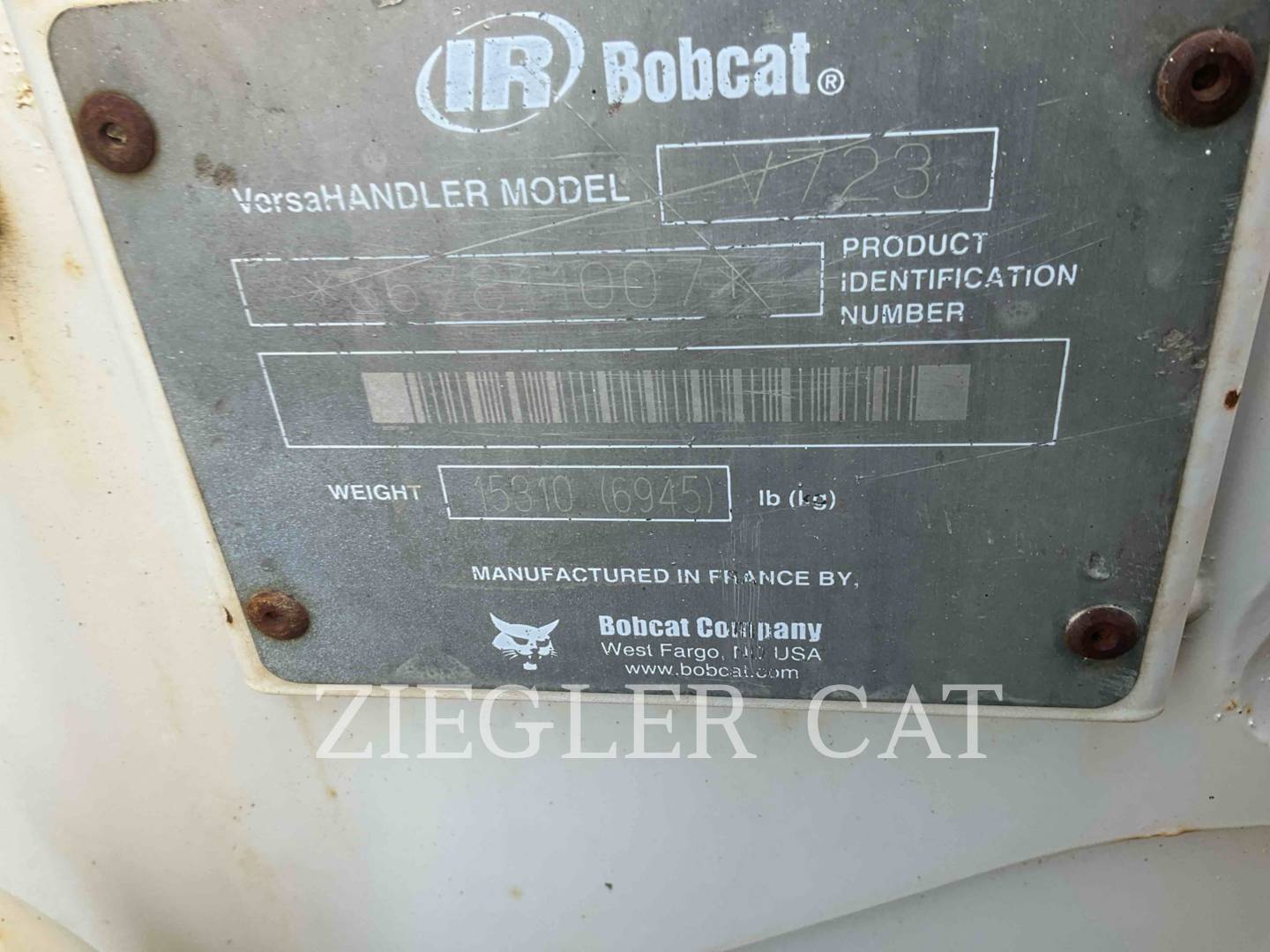 Bobcat V723, Telehandler, 6376 hours, S/N: 367811007, 2004 - Image 6