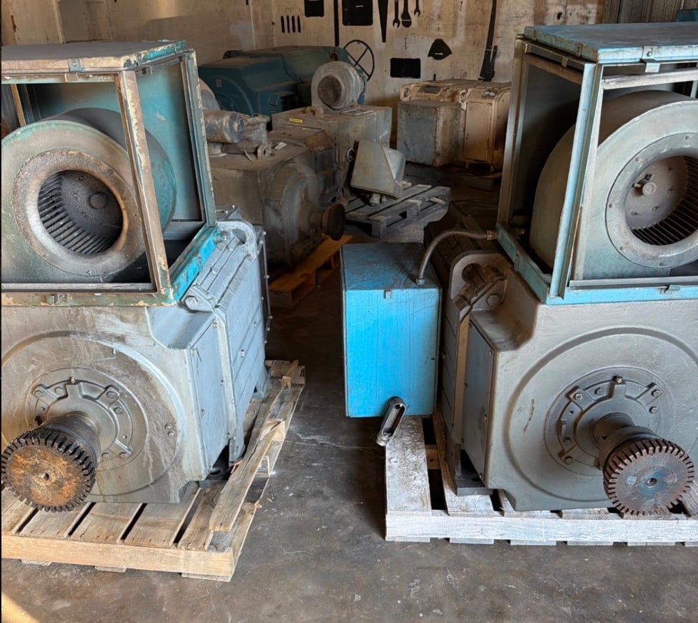 200 HP 500/2000 RPM Reliance Frame B588ATZ, STR-Shunt, DPG-FV, 500 VA, 300 VF (3 available) - Image 7
