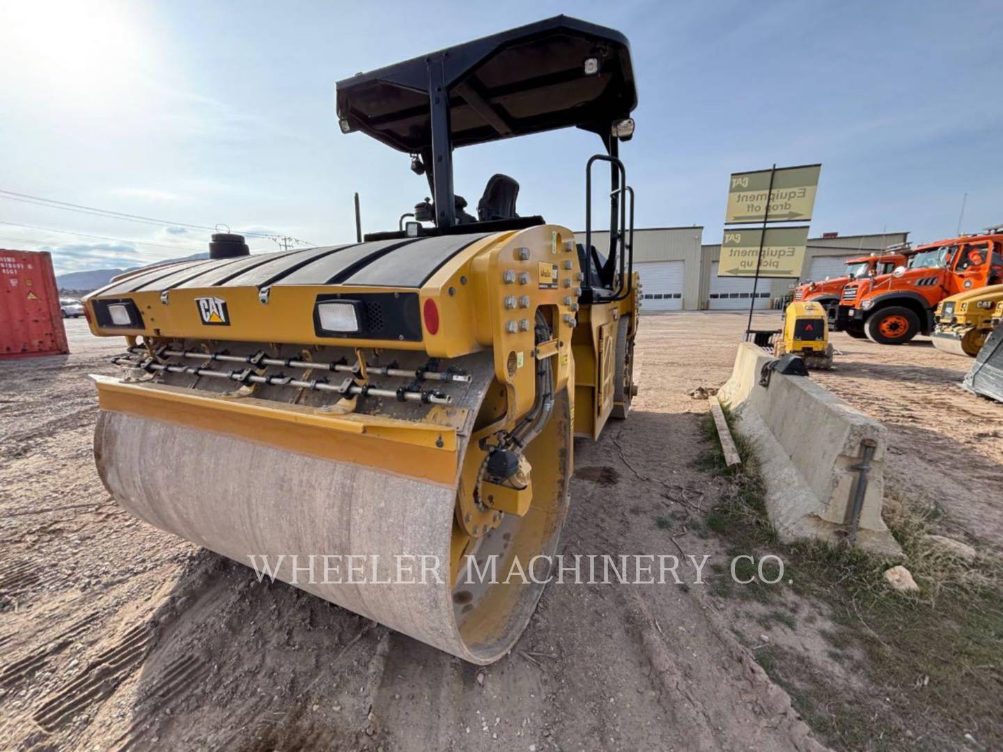 Cat CB15 Crocker-Wheeler, Twin Drum Roller, 1651 hours, S/N: M9400281, 2020 - Image 5