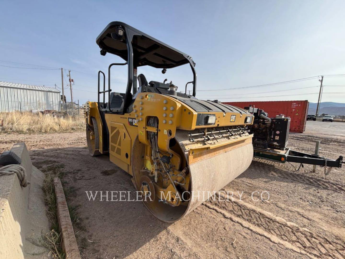 Cat CB15 Crocker-Wheeler, Twin Drum Roller, 1651 hours, S/N: M9400281, 2020 - Image 6