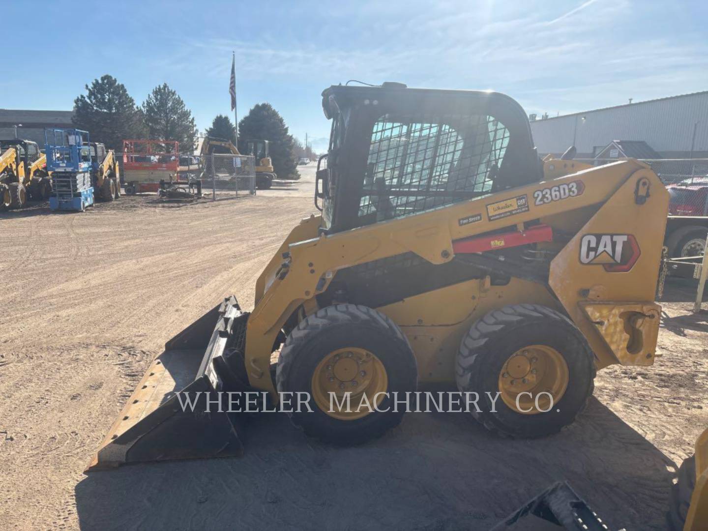 Cat 236D3 C3H2, Skid Steer Loader, 1394 hours, S/N: R4D00390, 2024 - Image 3