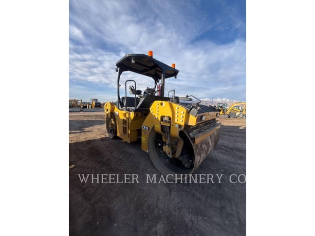 Cat CB15 Crocker-Wheeler VV, Twin Drum Roller, 1363 hours, S/N: M9401173, 2024 - Image 3