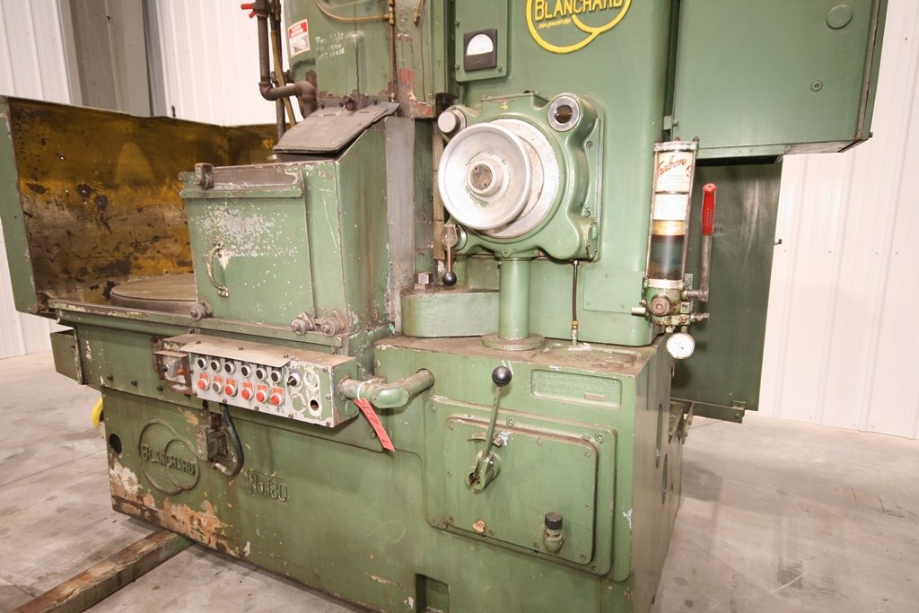 Blanchard #18D-42, 42" chuck, 50" swing, 20" x5" x16-1/2" grinding wheel, #11264 - Image 10