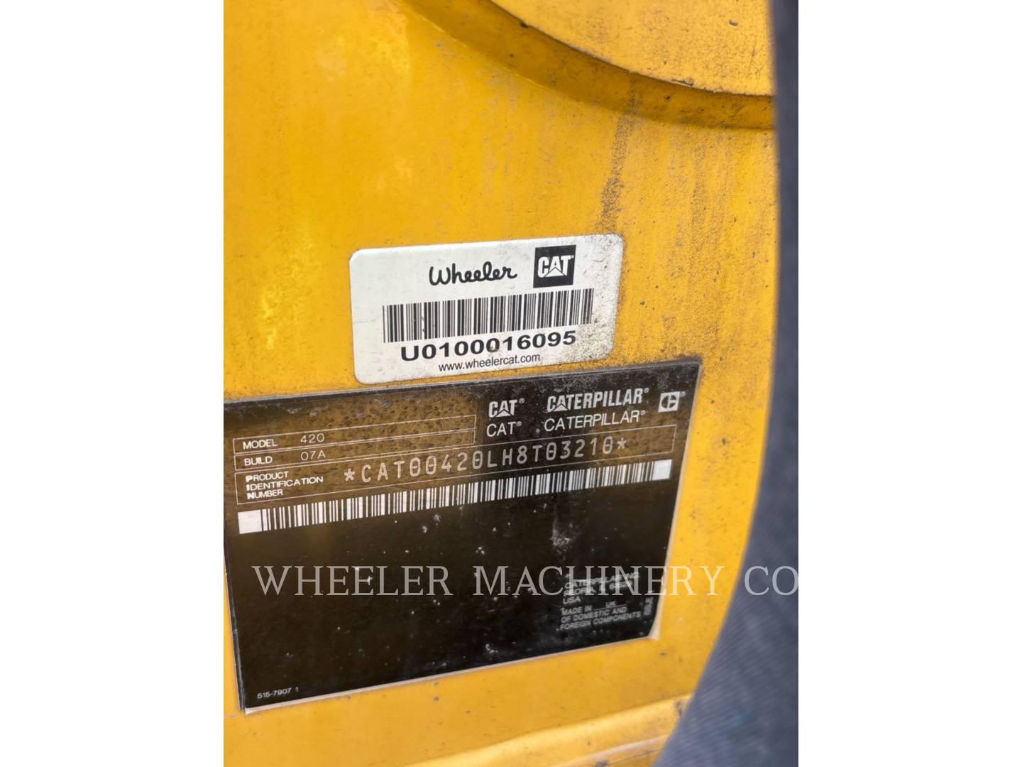 Cat 420, Backhoe Loader, 561 hours, S/N: H8T03210, 2023 - Image 2
