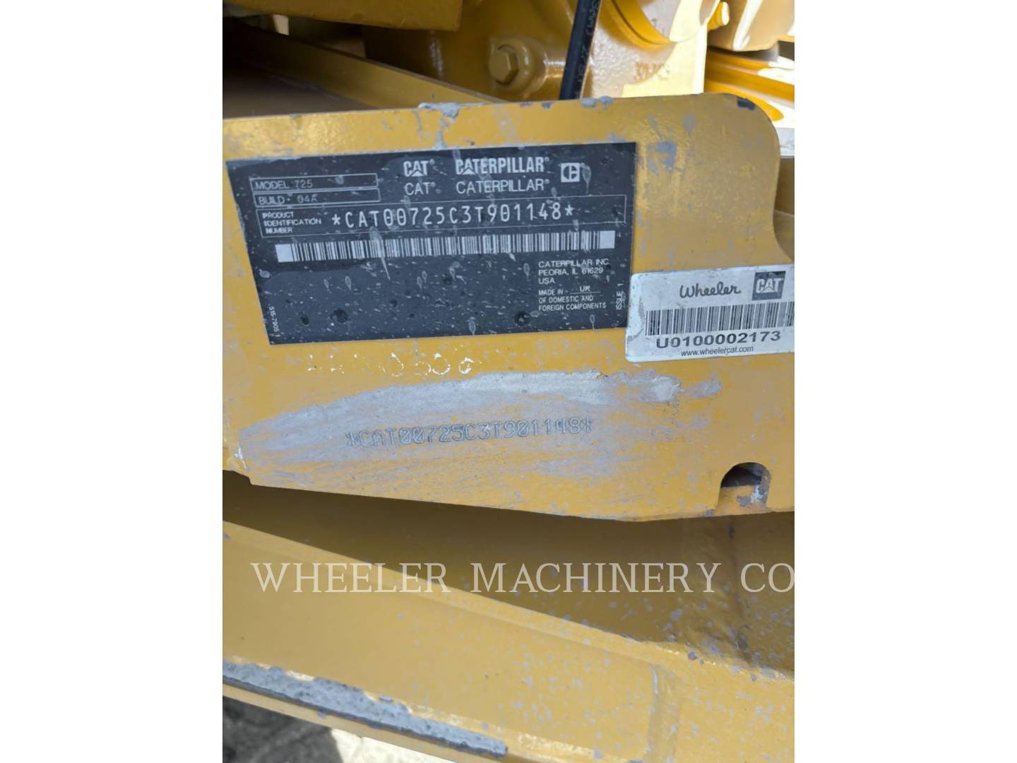 Caterpillar 725, Articulated Truck, 1324 hours, S/N: 3T901148, 2024 - Image 2