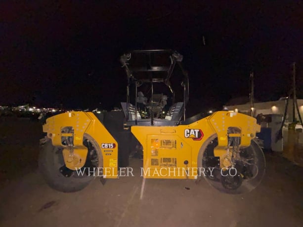 Cat CB15 Crocker-Wheeler VV, Twin Drum Roller, 550 hours, S/N: M9401134, 2024 - Image 3