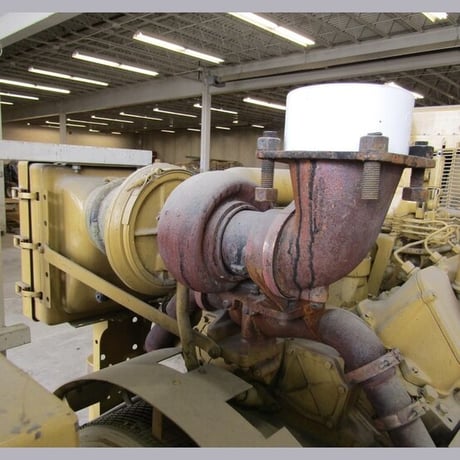 350 KW Caterpillar #3408, Diesel Generator Set, 480 Volts, 1800 RPM, SR-4 generator end, open skid, control - Image 5
