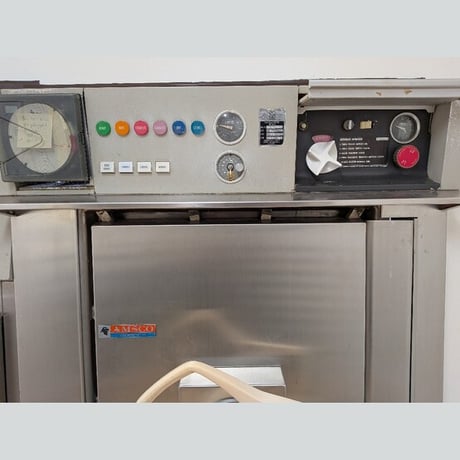 Amsco #Vacamatic-A, Autoclave, 48" L x 24" width x 35.5" H chamber, 23.6 cu.ft. volume, manual controls, 1975 - Image 6