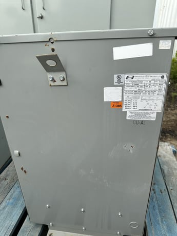 60 KVA 480 Delta Primary, 208Y/120 Secondary, Beaver ANN, Dry-Type Isolated Transformer, Type 2 - Image 3