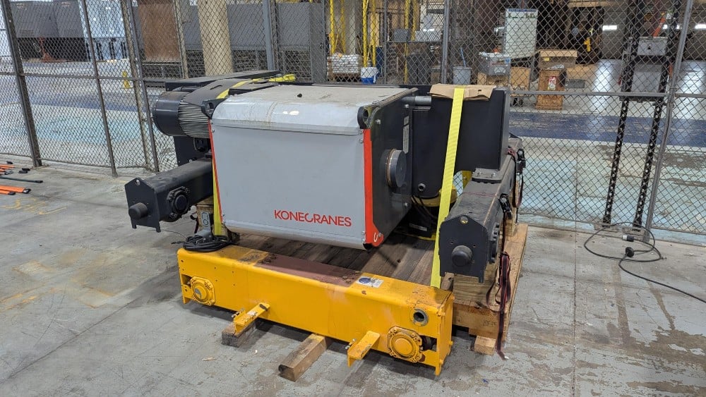 25 Ton, Kone, Crane, 52' 0" Span, 23' Lift, Class D, Radio Control, VFD All Motions, 2017 [#2769] - Image 3