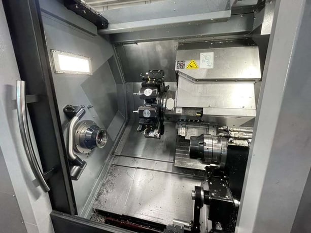Hurco #TMX8MYSI, Multi-Axis CNC Lathe, 20" swing, 20.7" machining length, 10.9" turning diameter, 8" chuck - Image 4