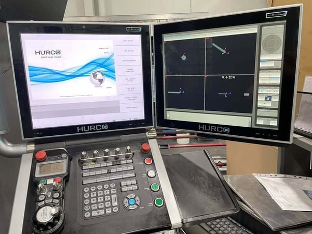 Hurco #TMX8MYSI, Multi-Axis CNC Lathe, 20" swing, 20.7" machining length, 10.9" turning diameter, 8" chuck - Image 5